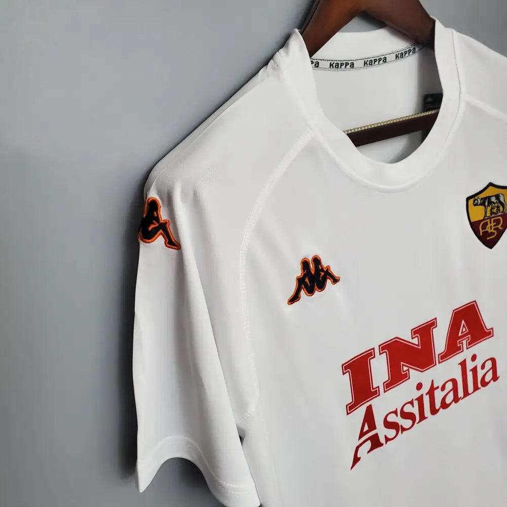 Camisa Retrô AS Roma 2001/01 Away Camisas de Futebol