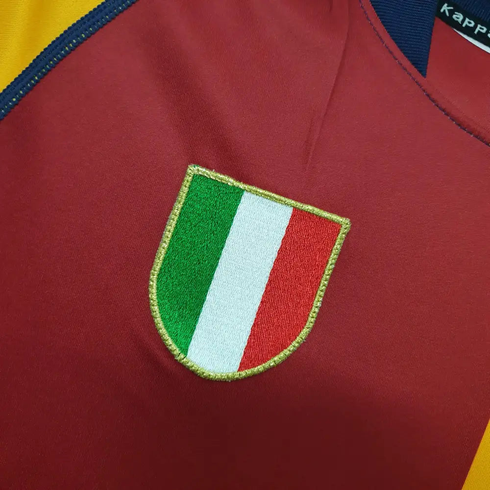 Camisa Retrô AS Roma 2001/02 Home Camisas de Futebol