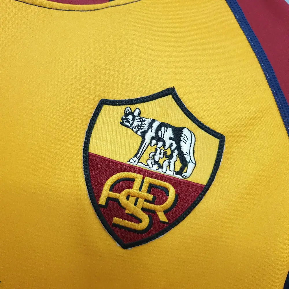 Camisa Retrô AS Roma 2001/02 Home Camisas de Futebol