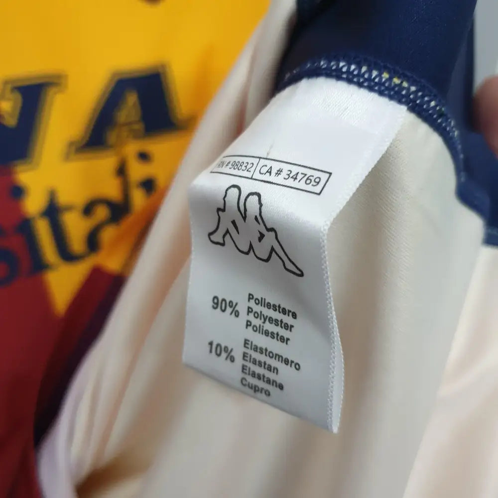 Camisa Retrô AS Roma 2001/02 Home Camisas de Futebol