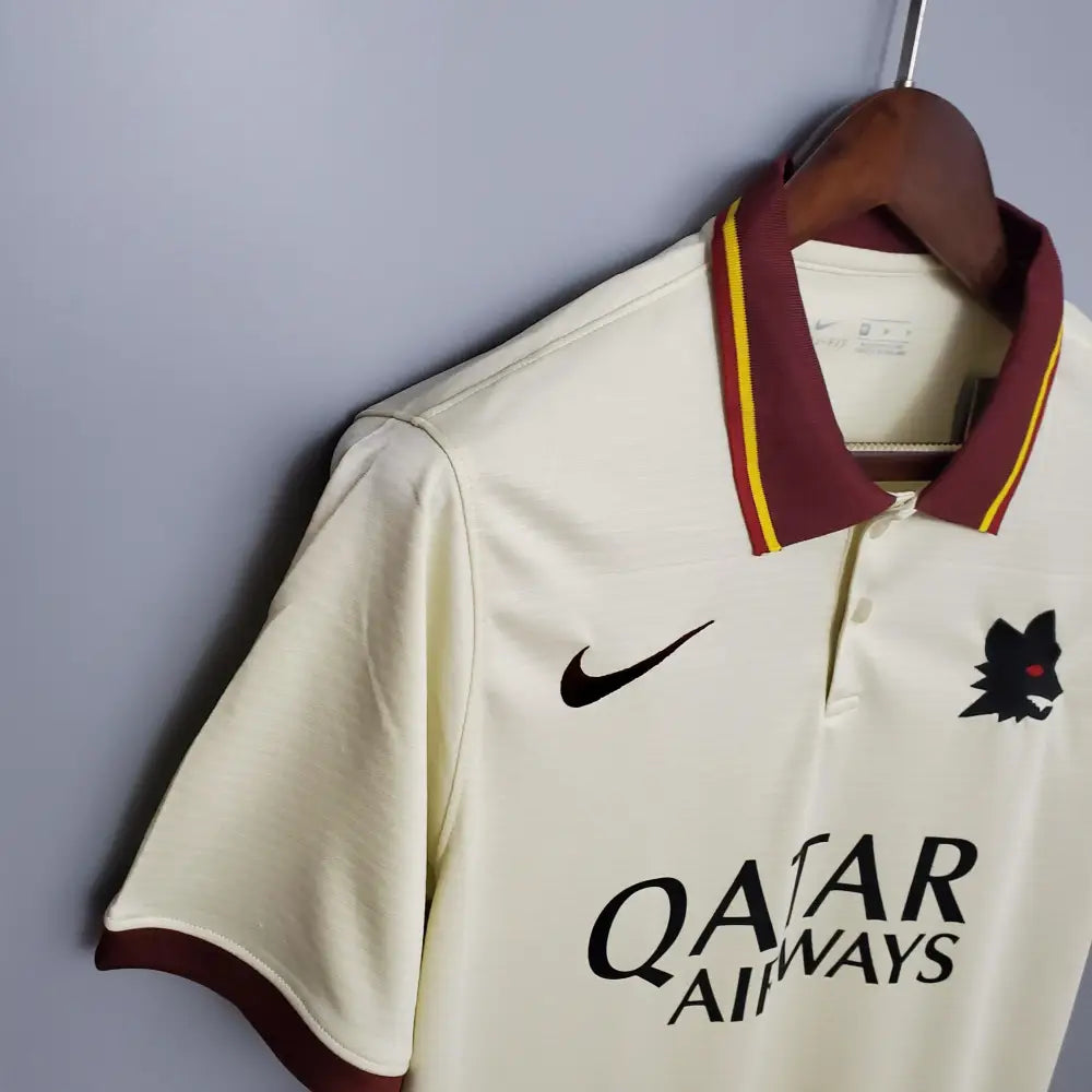 Camisa Retrô AS Roma 2020/21 Away Camisas de Futebol