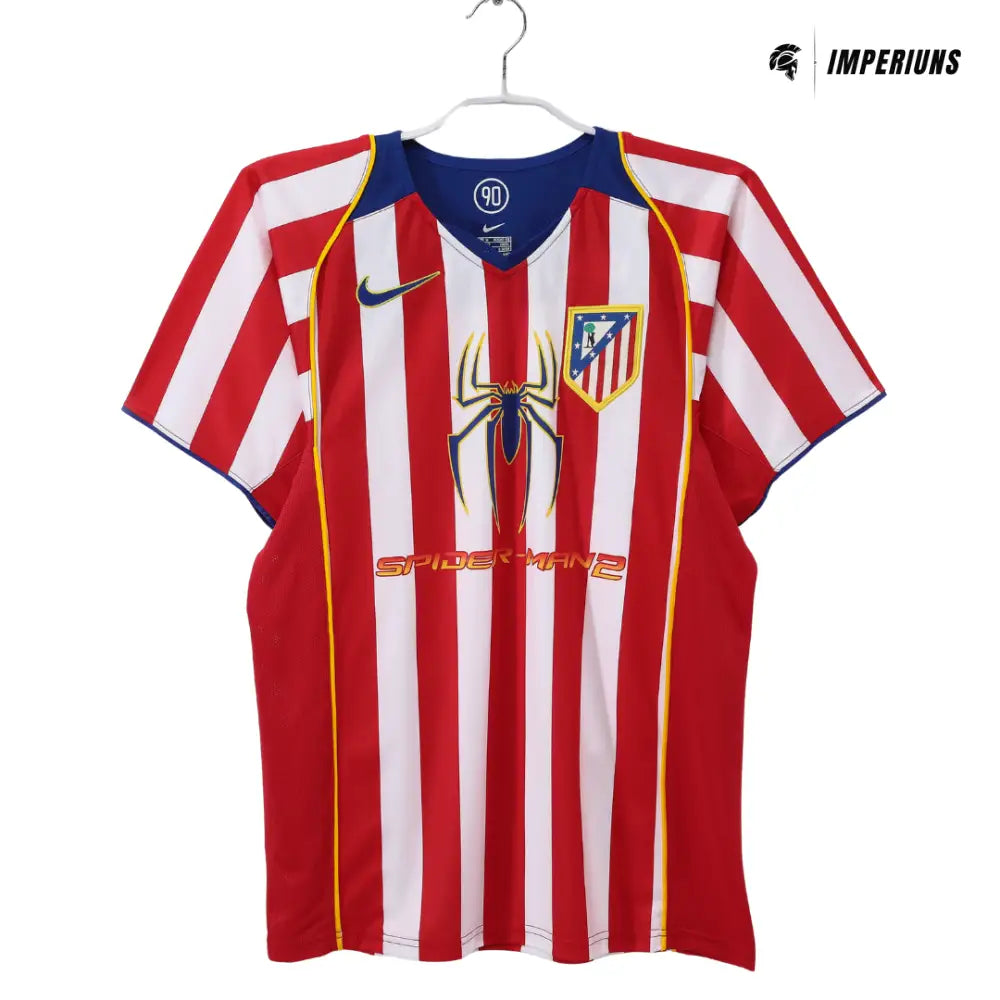 Camisa Retrô Atlético de Madrid 2004/05 Home - Edição Especial Camisas de Futebol