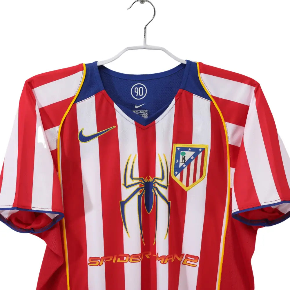 Camisa Retrô Atlético de Madrid 2004/05 Home - Edição Especial Camisas de Futebol