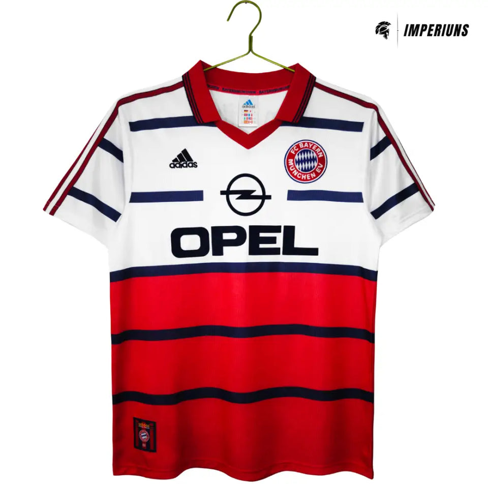 Camisa Retrô Bayern de Munique 1998/00 Away Camisas de Futebol