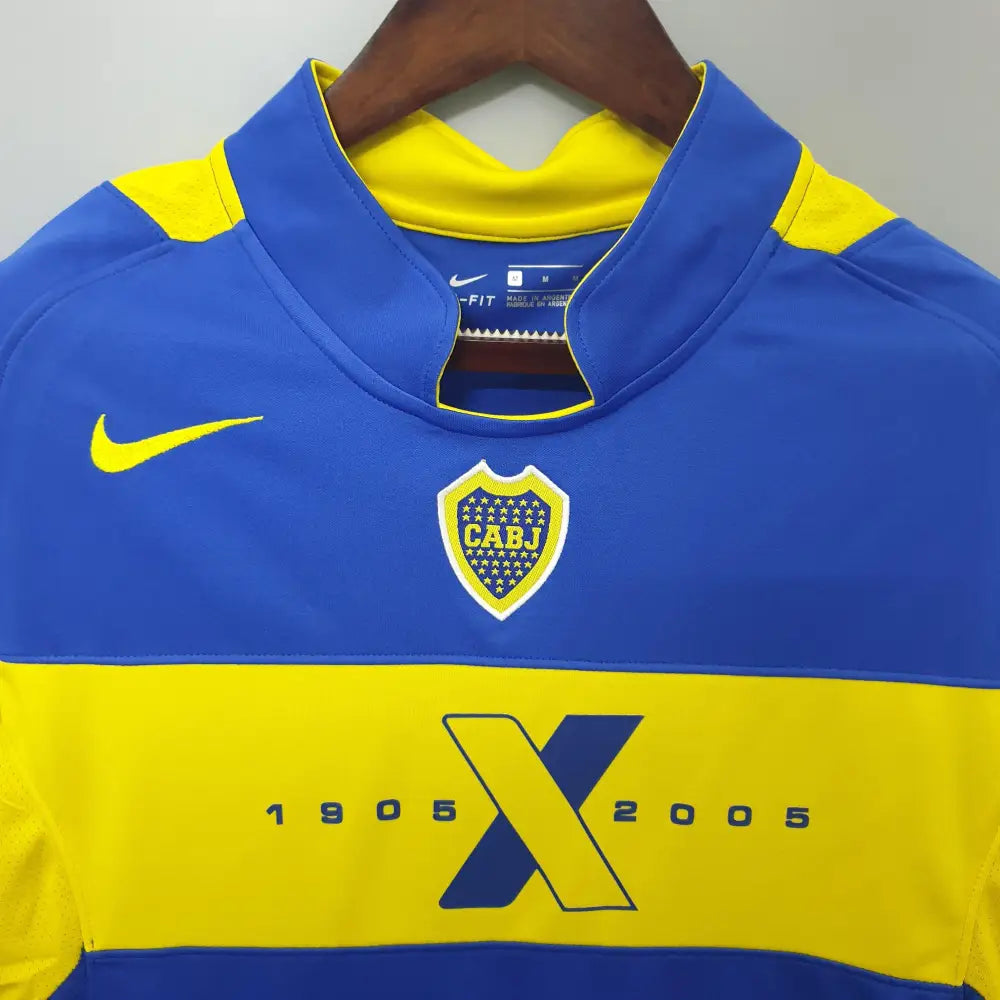 Camisa Retrô Boca Juniors 2005/05 Home Camisas de Futebol