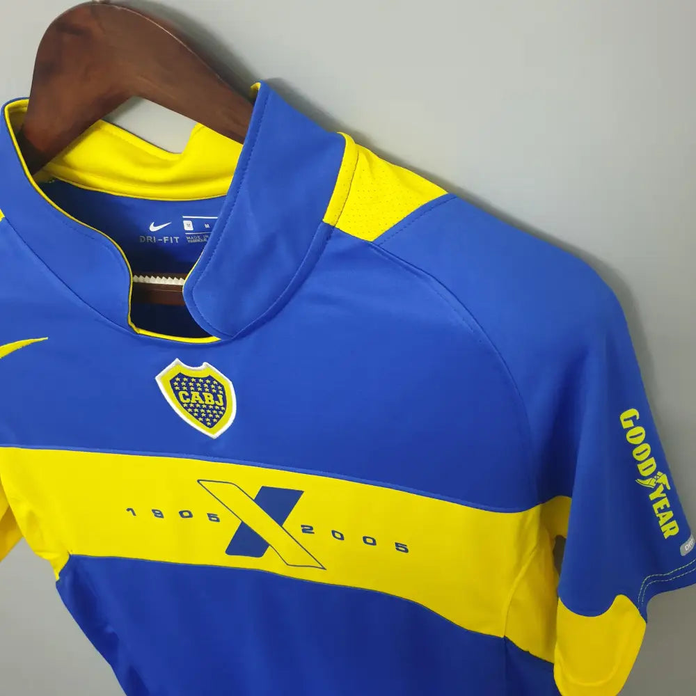 Camisa Retrô Boca Juniors 2005/05 Home Camisas de Futebol