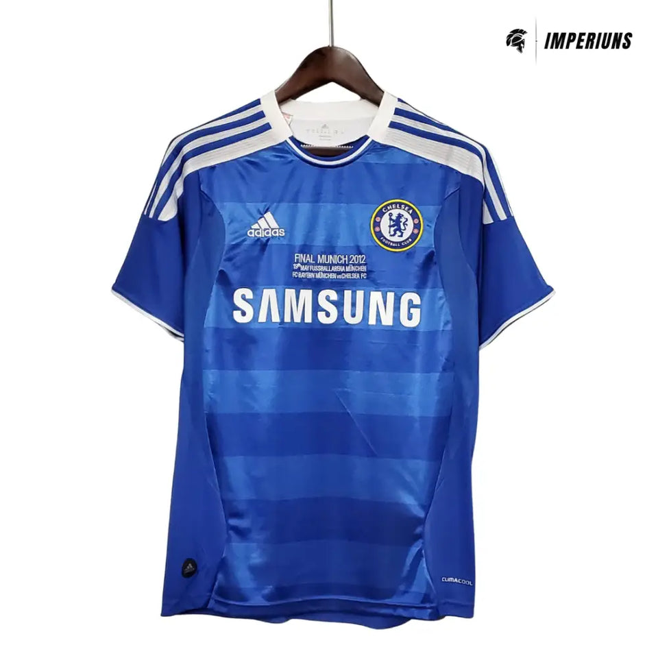 Camisa Retrô Chelsea FC 2012/12 Home Champions League Edition Camisas de Futebol