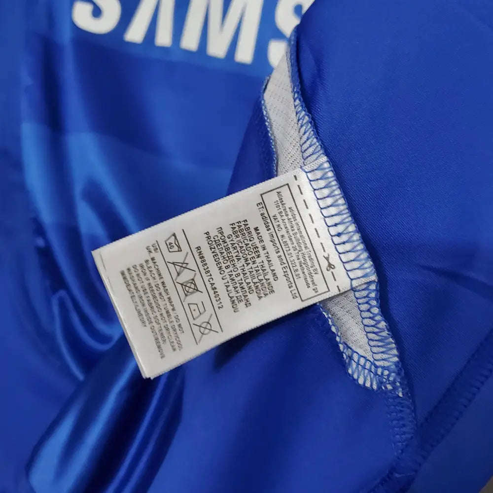 Camisa Retrô Chelsea FC 2012/12 Home Champions League Edition Camisas de Futebol
