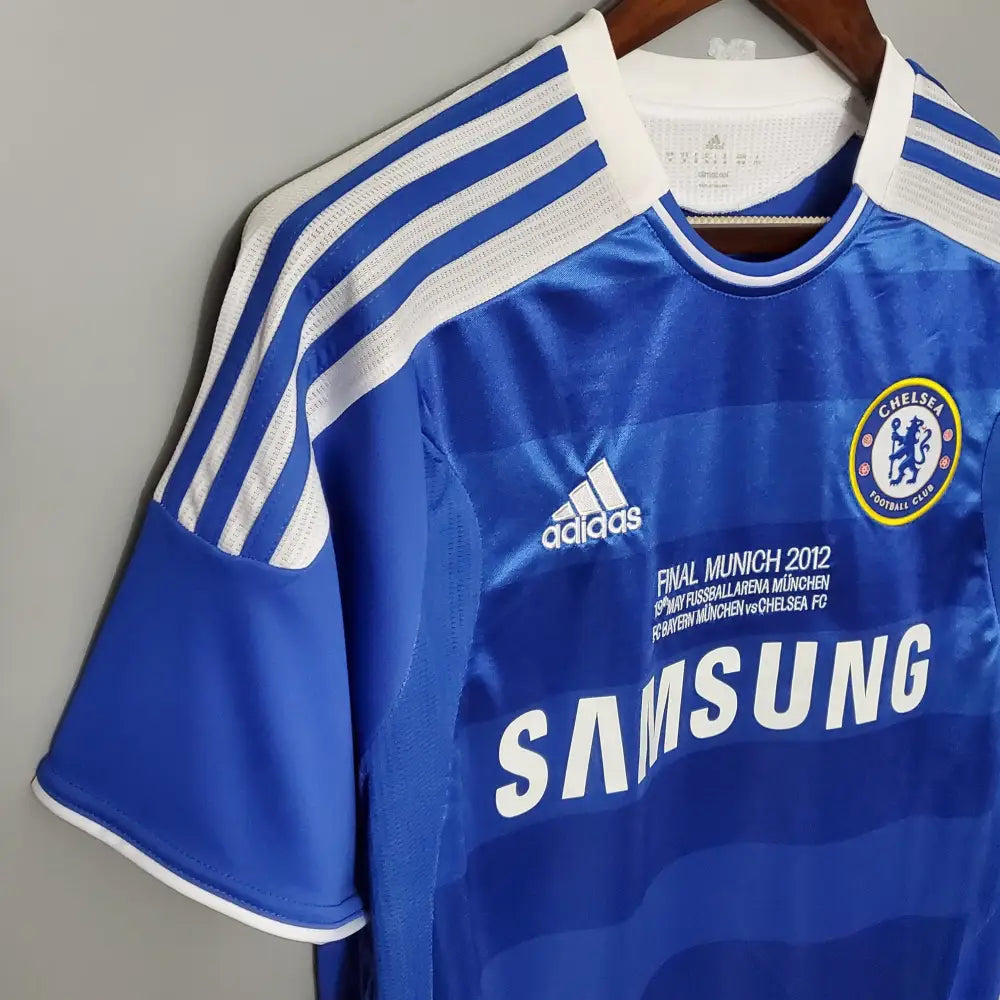 Camisa Retrô Chelsea FC 2012/12 Home Champions League Edition Camisas de Futebol