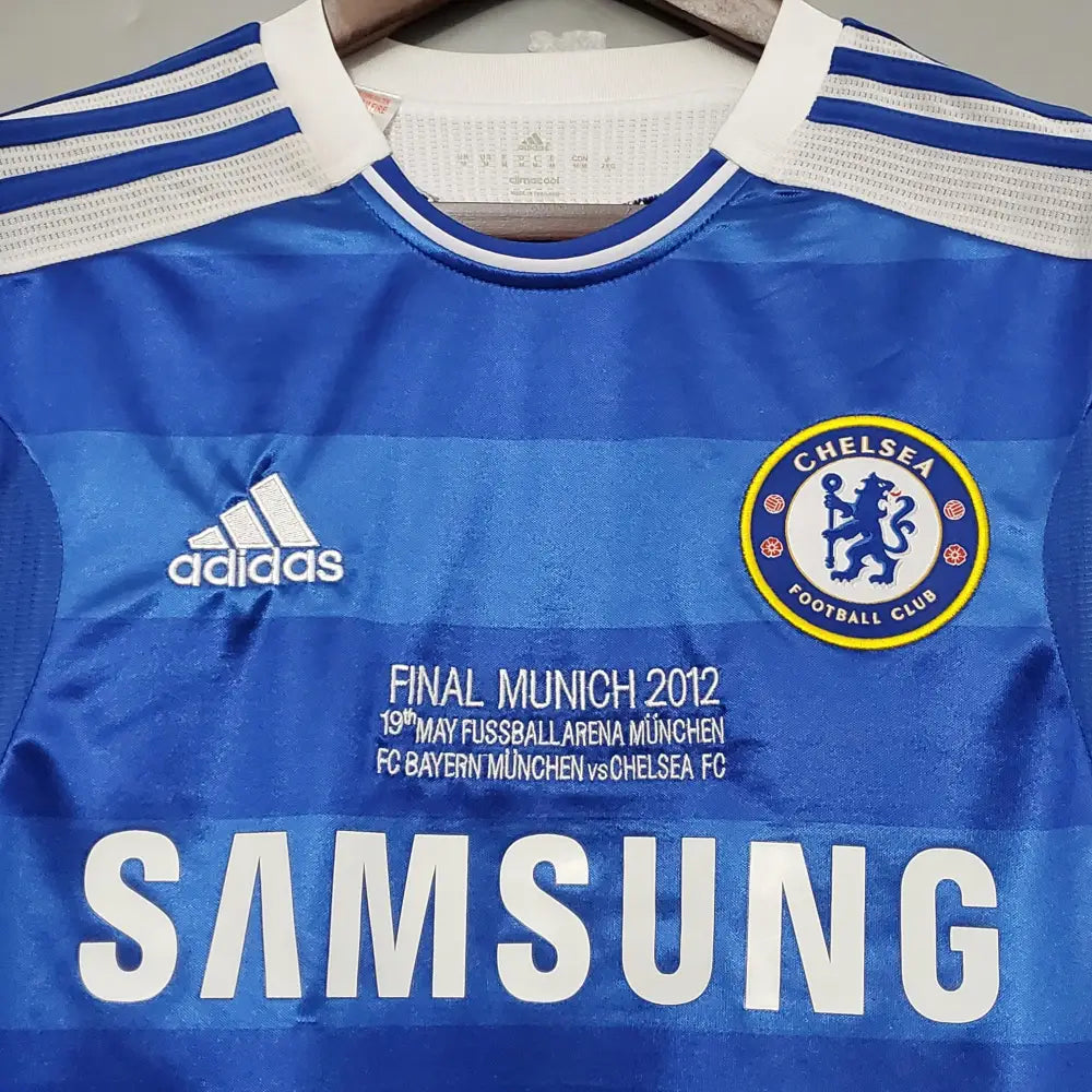 Camisa Retrô Chelsea FC 2012/12 Home Champions League Edition Camisas de Futebol