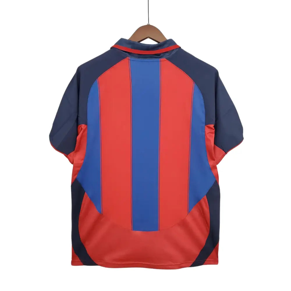 Camisa Retrô FC Barcelona 2003/04 Home Camisas de Futebol