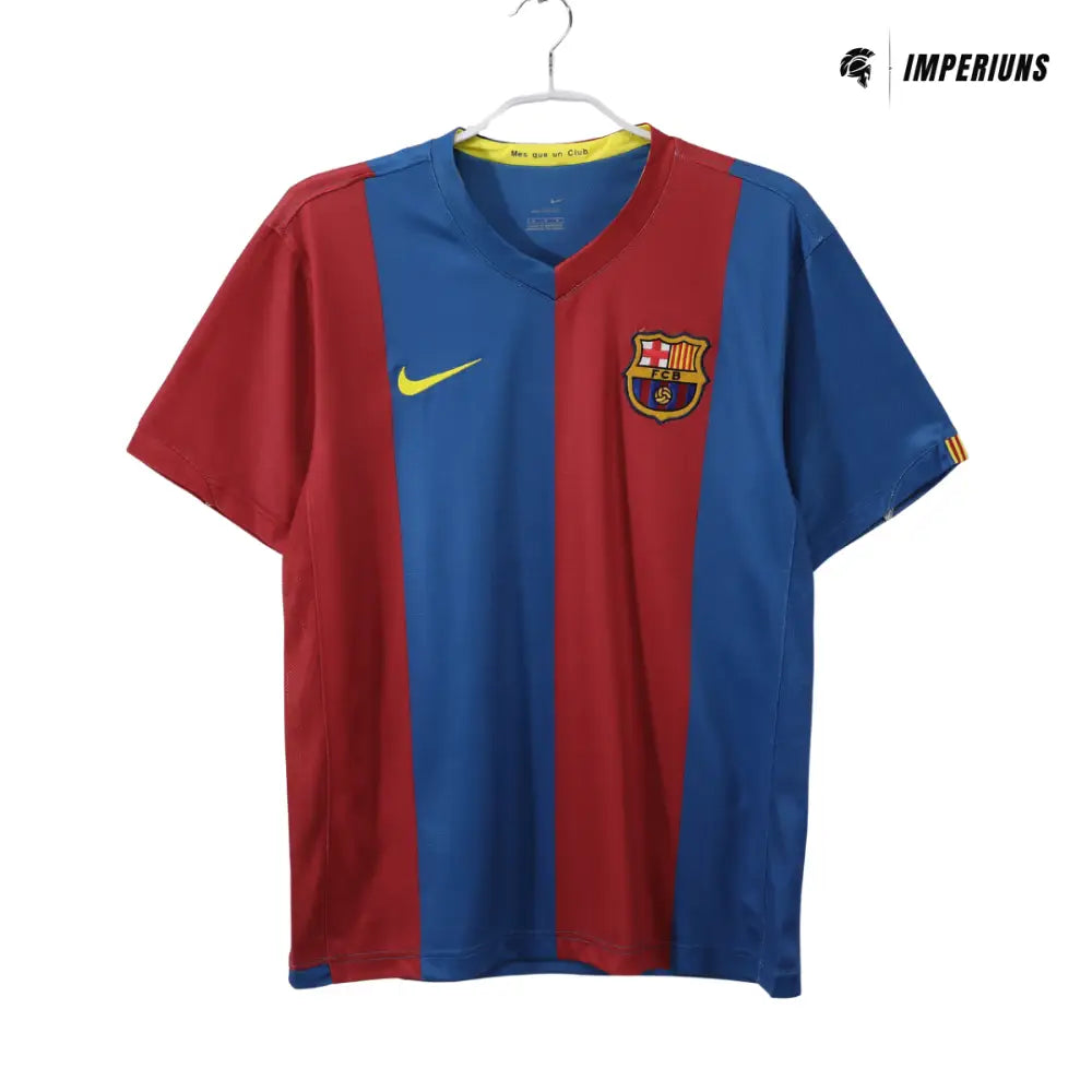 Camisa Retrô FC Barcelona 2006/07 Home Camisas de Futebol