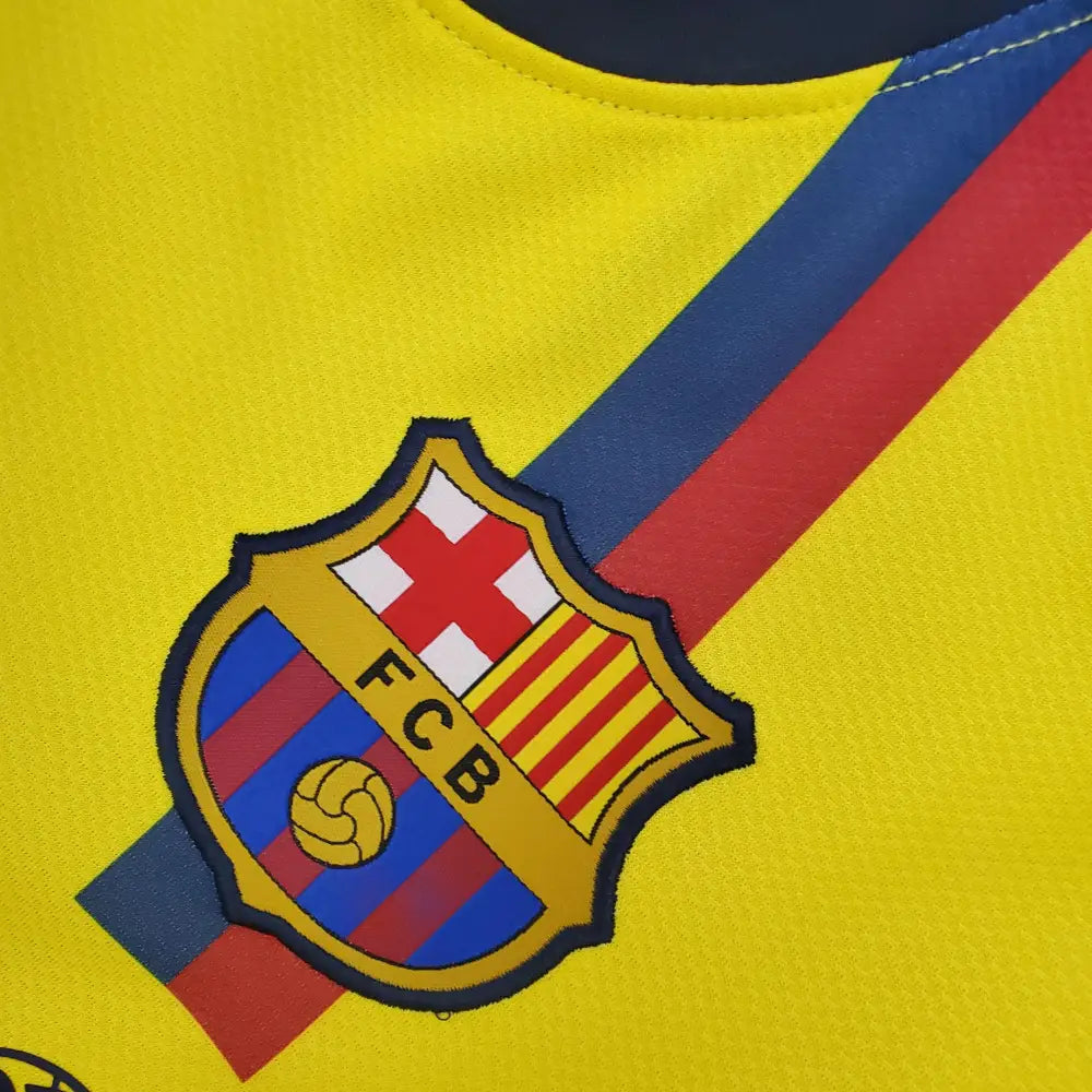 Camisa Retrô FC Barcelona 2008/09 Away Camisas de Futebol