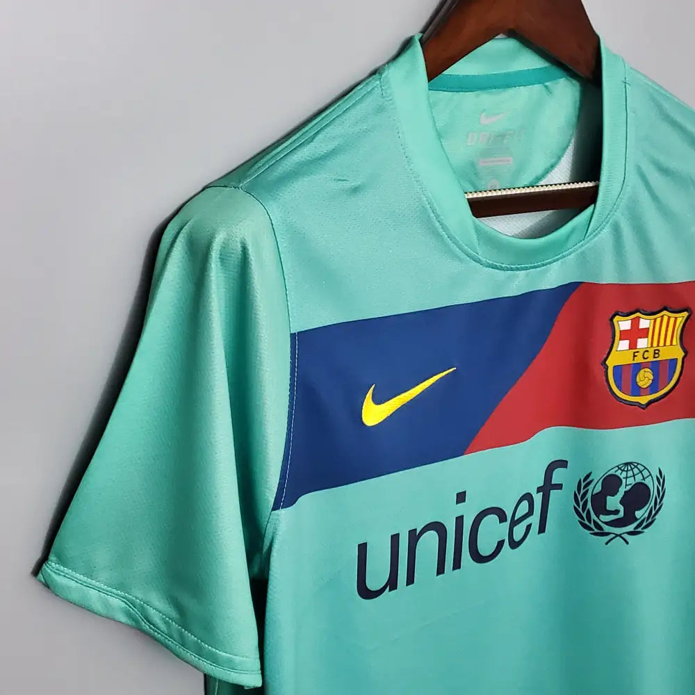 Camisa Retrô FC Barcelona 2010/11 Away Camisas de Futebol