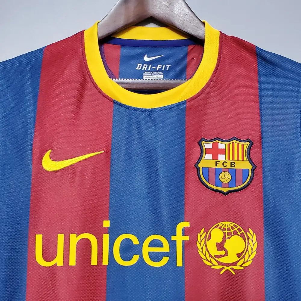 Camisa Retrô FC Barcelona 2010/11 Home Camisas de Futebol