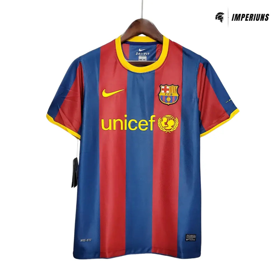 Camisa Retrô FC Barcelona 2010/11 Home Camisas de Futebol