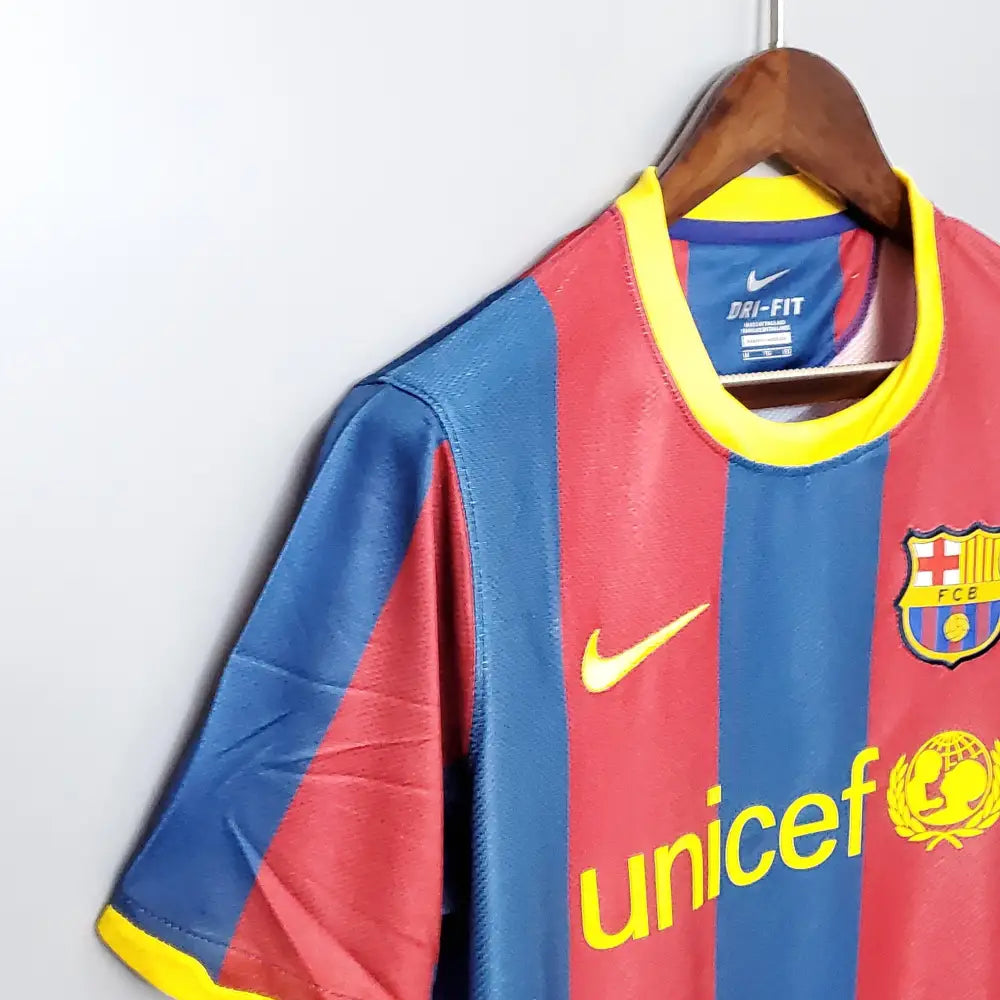 Camisa Retrô FC Barcelona 2010/11 Home Camisas de Futebol