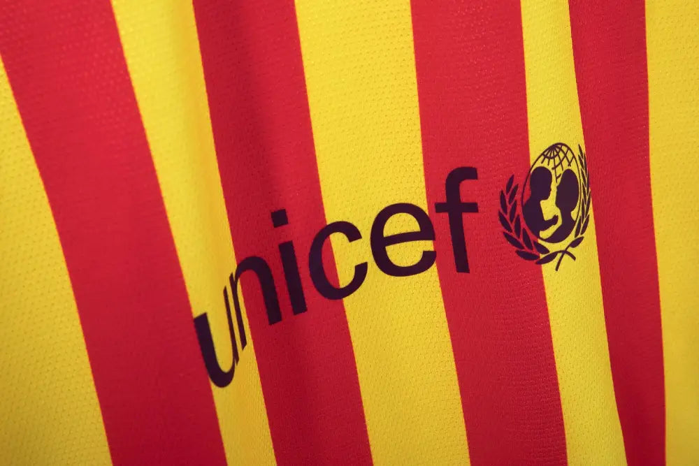 Camisa Retrô FC Barcelona 2013/14 Away Camisas de Futebol