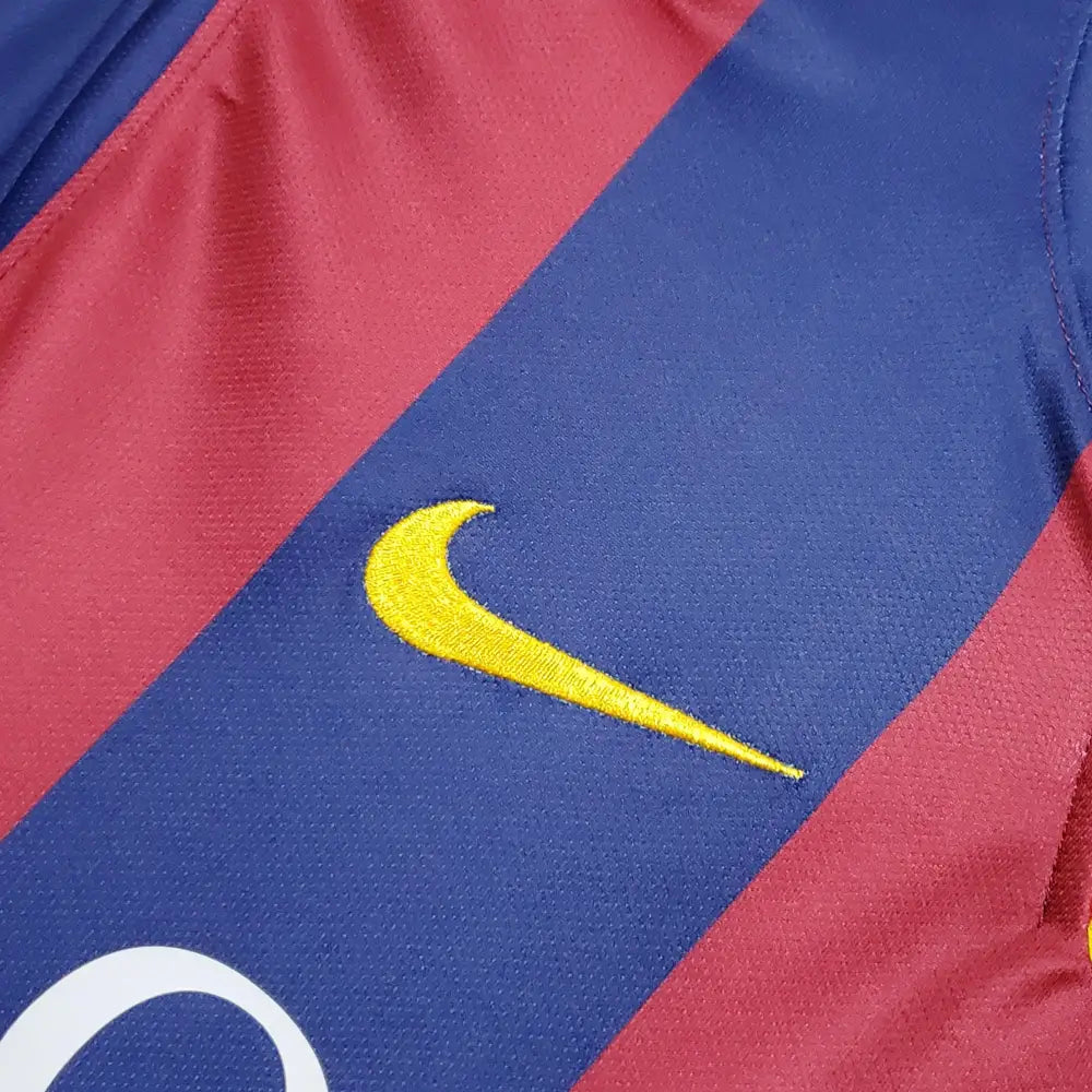 Camisa Retrô FC Barcelona 2014/15 Home Camisas de Futebol