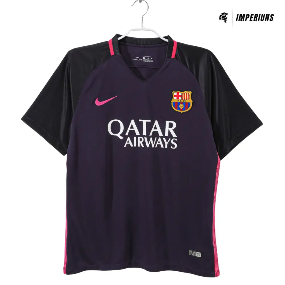 Camisa Retrô FC Barcelona 2016/17 Away Camisas de Futebol