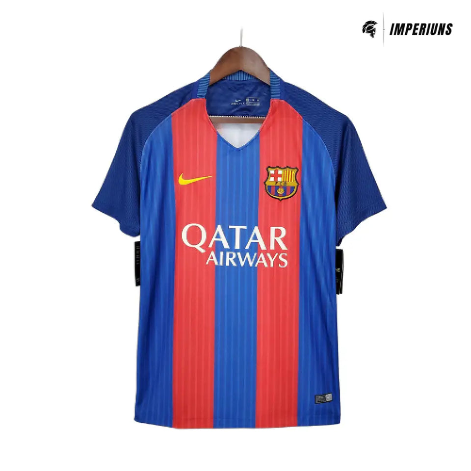 Camisa Retrô FC Barcelona 2016/17 Home Camisas de Futebol