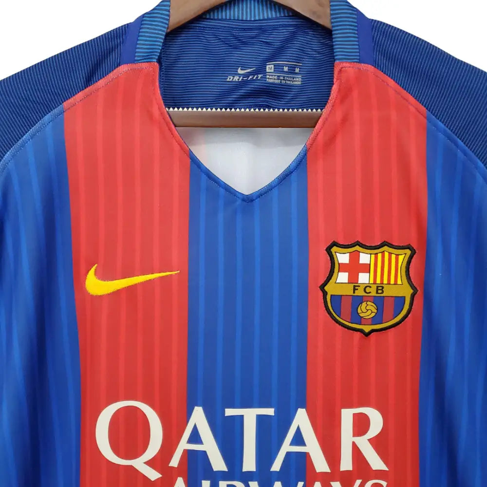 Camisa Retrô FC Barcelona 2016/17 Home Camisas de Futebol