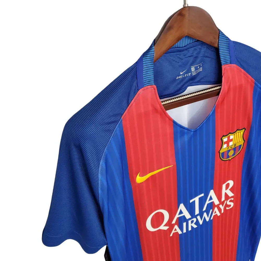 Camisa Retrô FC Barcelona 2016/17 Home Camisas de Futebol