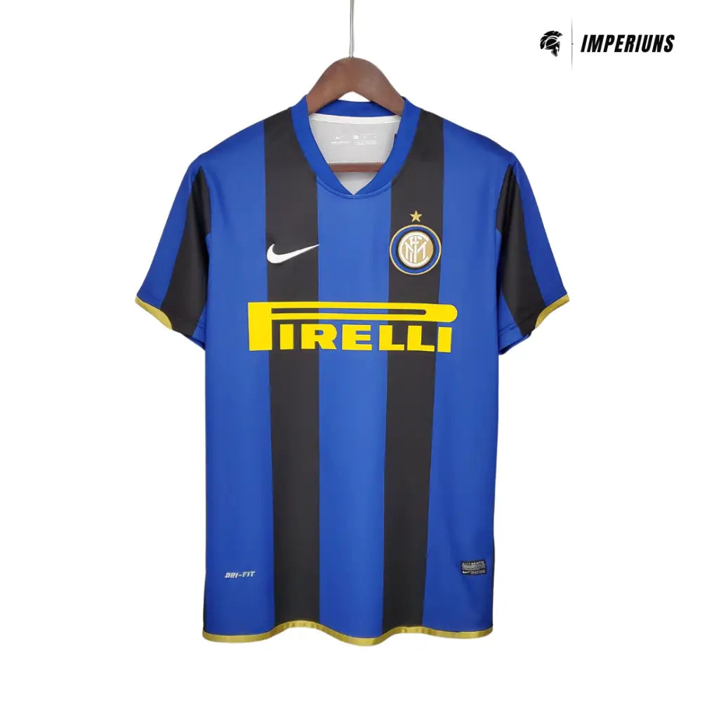 Camisa Retrô Inter de Milão 2008/09 Home Camisas de Futebol