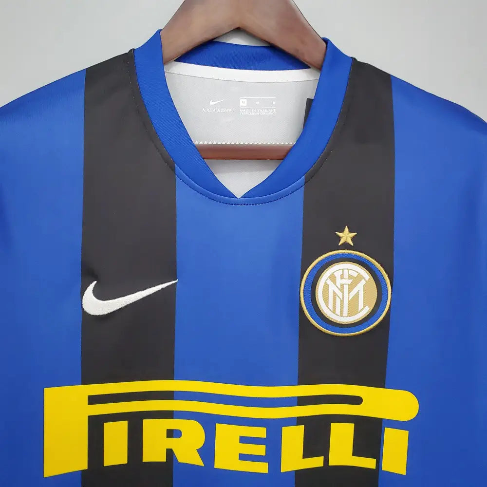 Camisa Retrô Inter de Milão 2008/09 Home Camisas de Futebol
