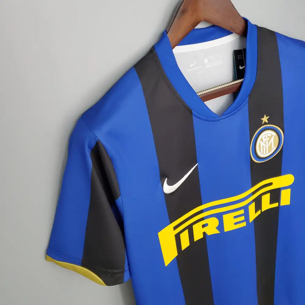 Camisa Retrô Inter de Milão 2008/09 Home Camisas de Futebol