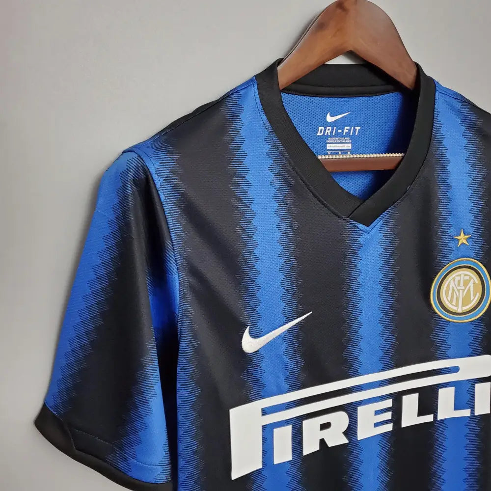 Camisa Retrô Inter de Milão 2010/11 Home Camisas de Futebol