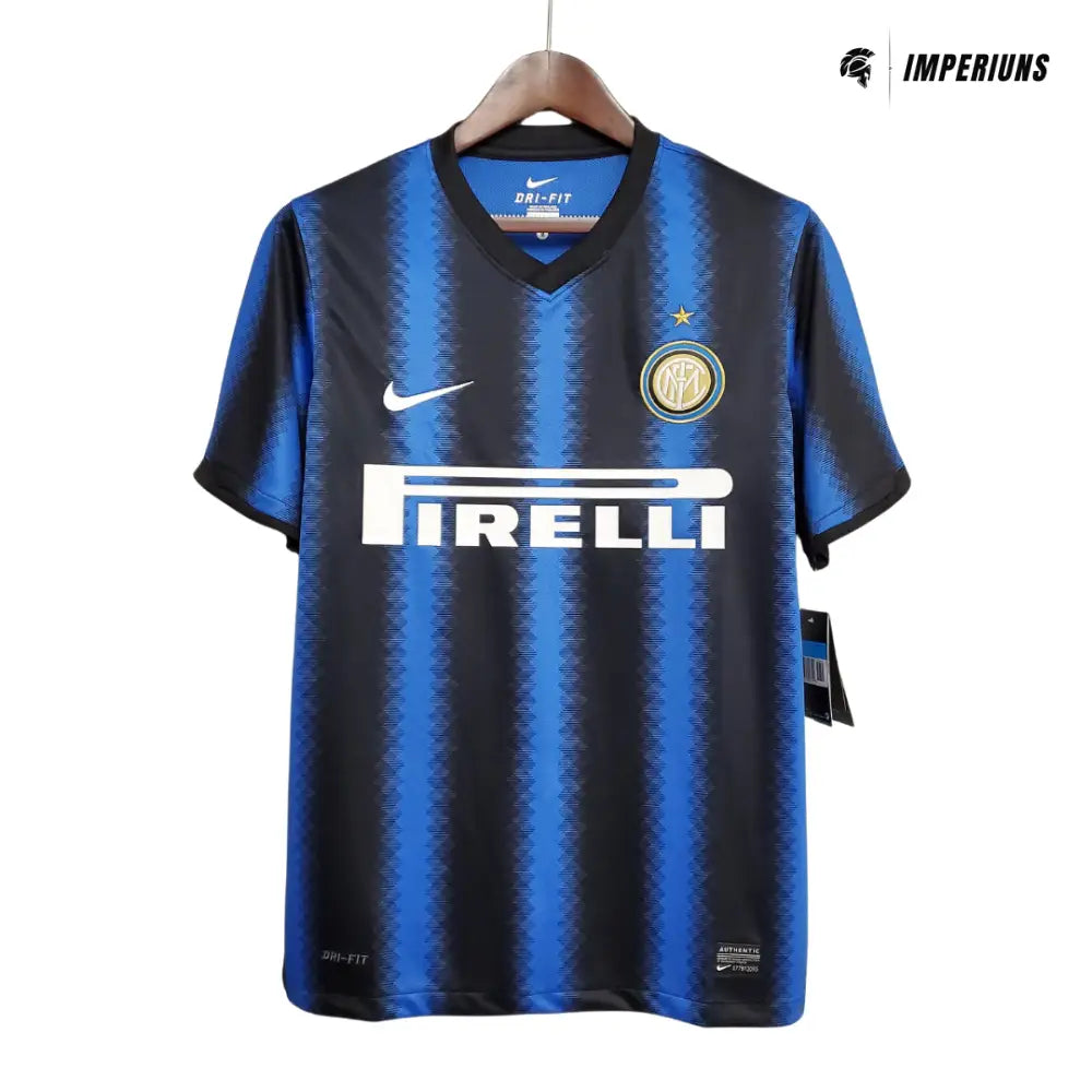 Camisa Retrô Inter de Milão 2010/11 Home Camisas de Futebol