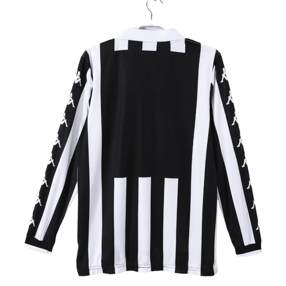 Camisa Retrô Juventus Manga Longa 1999/00 Home Camisas de Futebol