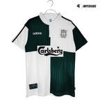Camisa Retrô Liverpool 1995/96 Away Camisas de Futebol