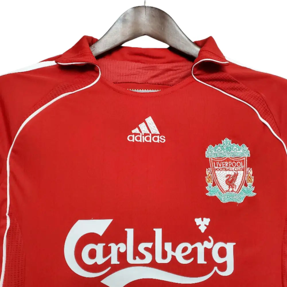 Camisa Retrô Liverpool 2006/07 Home Camisas de Futebol