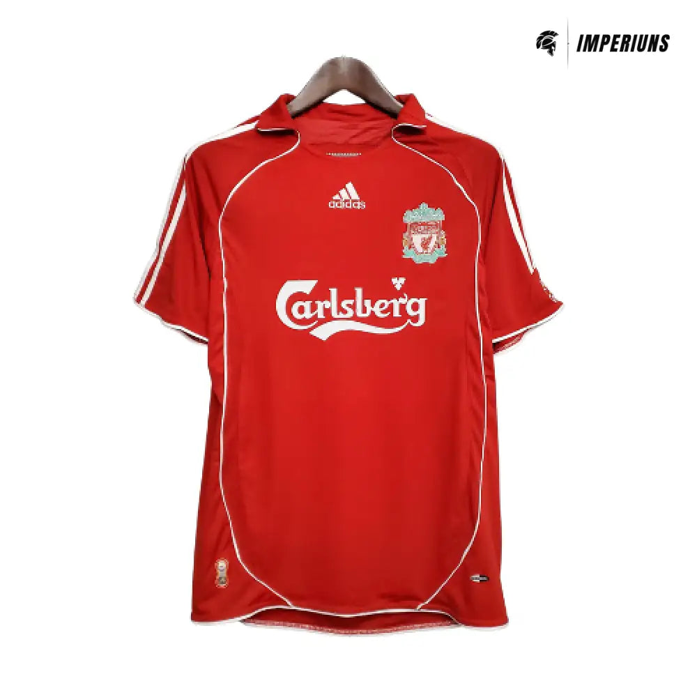 Camisa Retrô Liverpool 2006/07 Home Camisas de Futebol