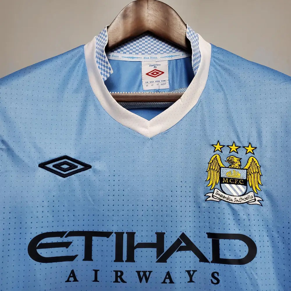 Camisa Retrô Manchester City 2011/12 Home Camisas de Futebol