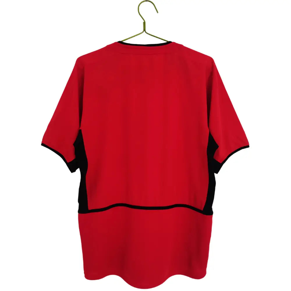 Camisa Retrô Manchester United 2002/04 Home Camisas de Futebol