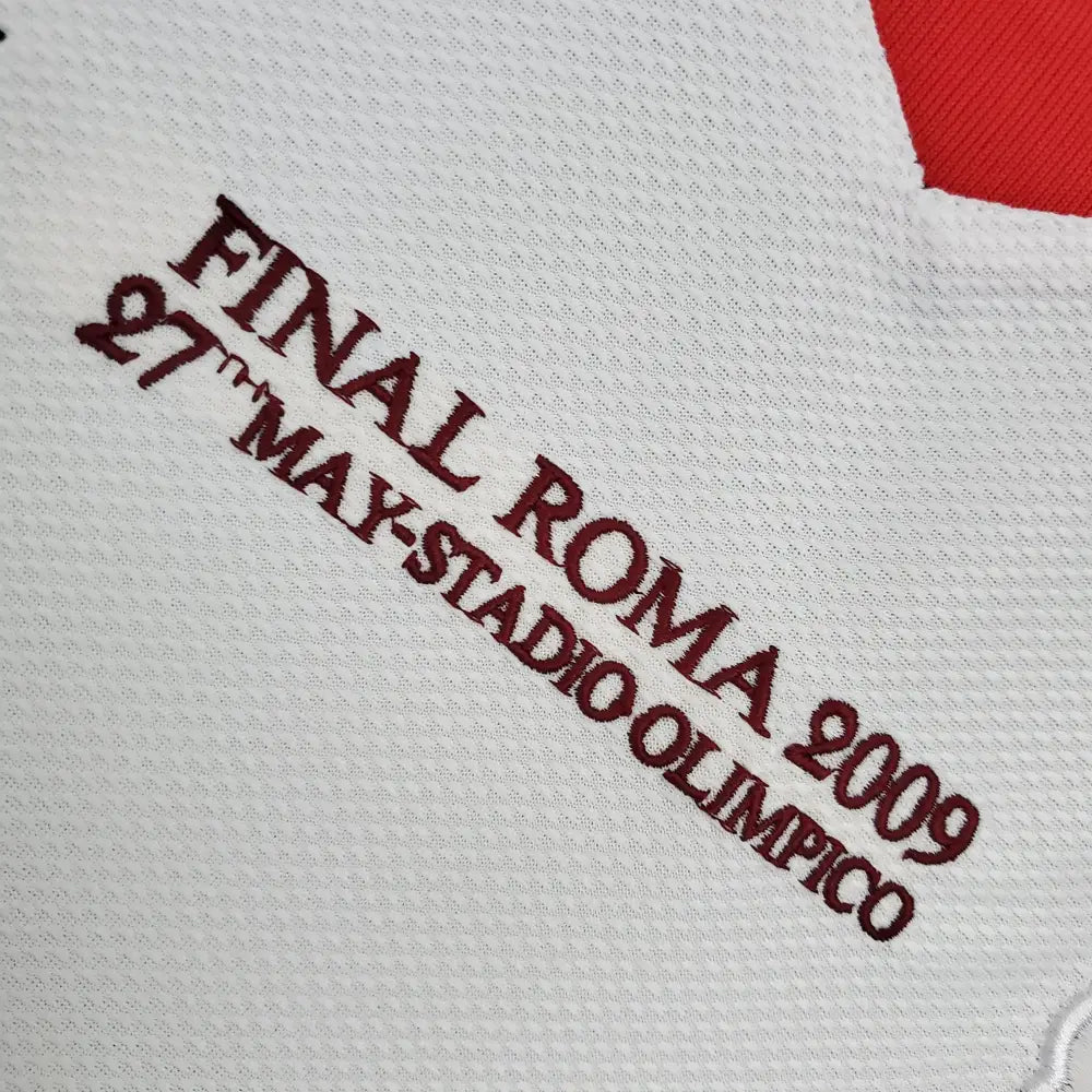 Camisa Retrô Manchester United 2008/09 Home Champions League Edition Camisas de Futebol