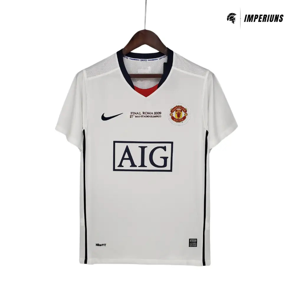 Camisa Retrô Manchester United 2008/09 Home Champions League Edition Camisas de Futebol