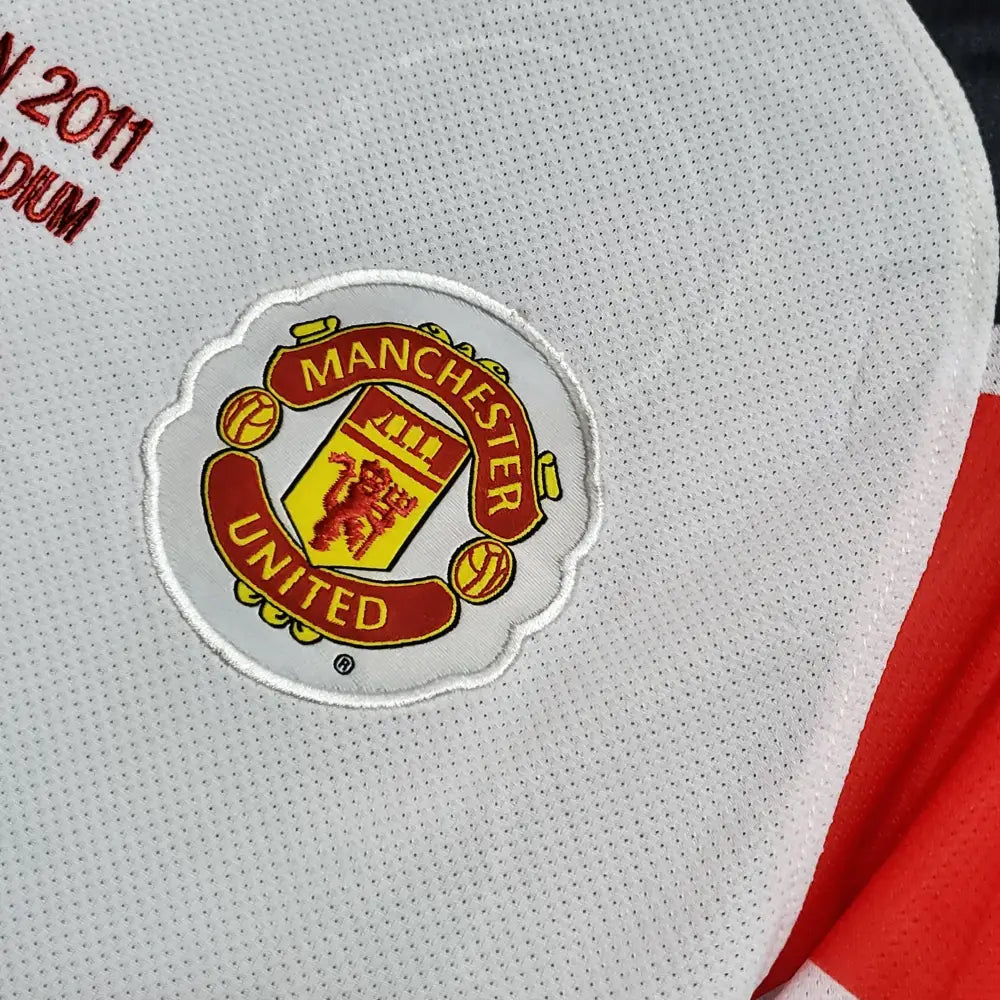 Camisa Retrô Manchester United 2010/11 Away Champions League Edition Camisas de Futebol
