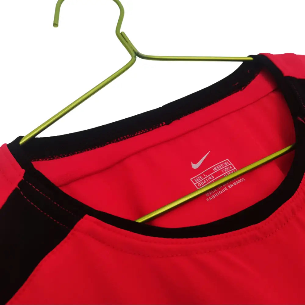 Camisa Retrô Manchester United Manga Longa 2002/04 Home Camisas de Futebol