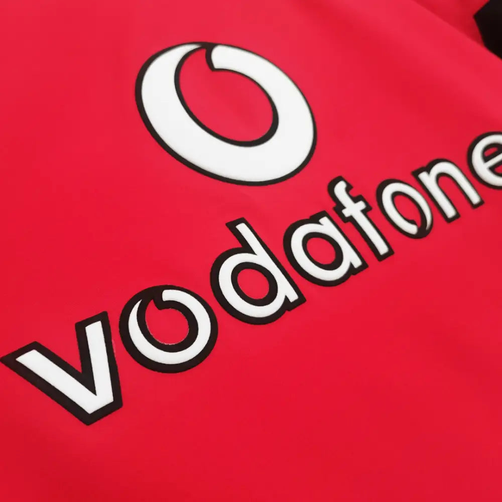 Camisa Retrô Manchester United Manga Longa 2002/04 Home Camisas de Futebol