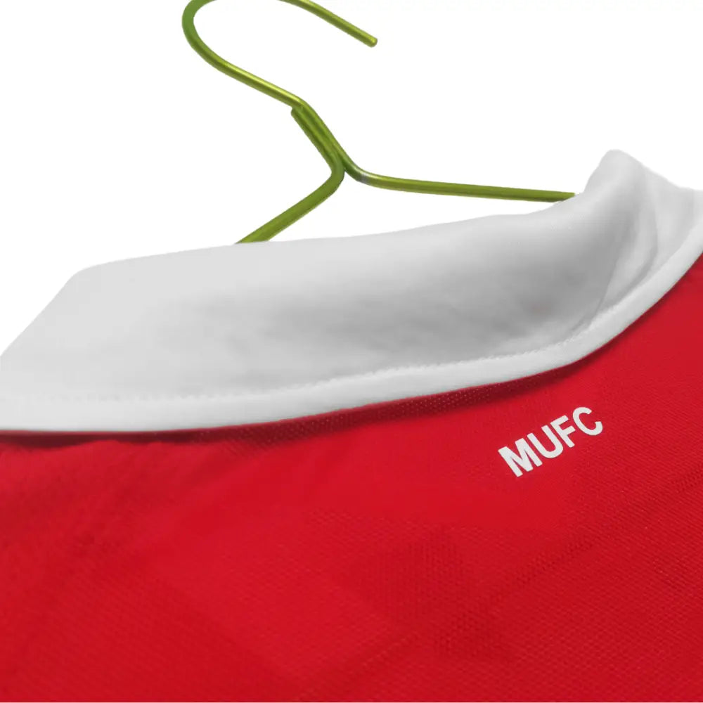 Camisa Retrô Manchester United Manga Longa 2010/11 Home Camisas de Futebol