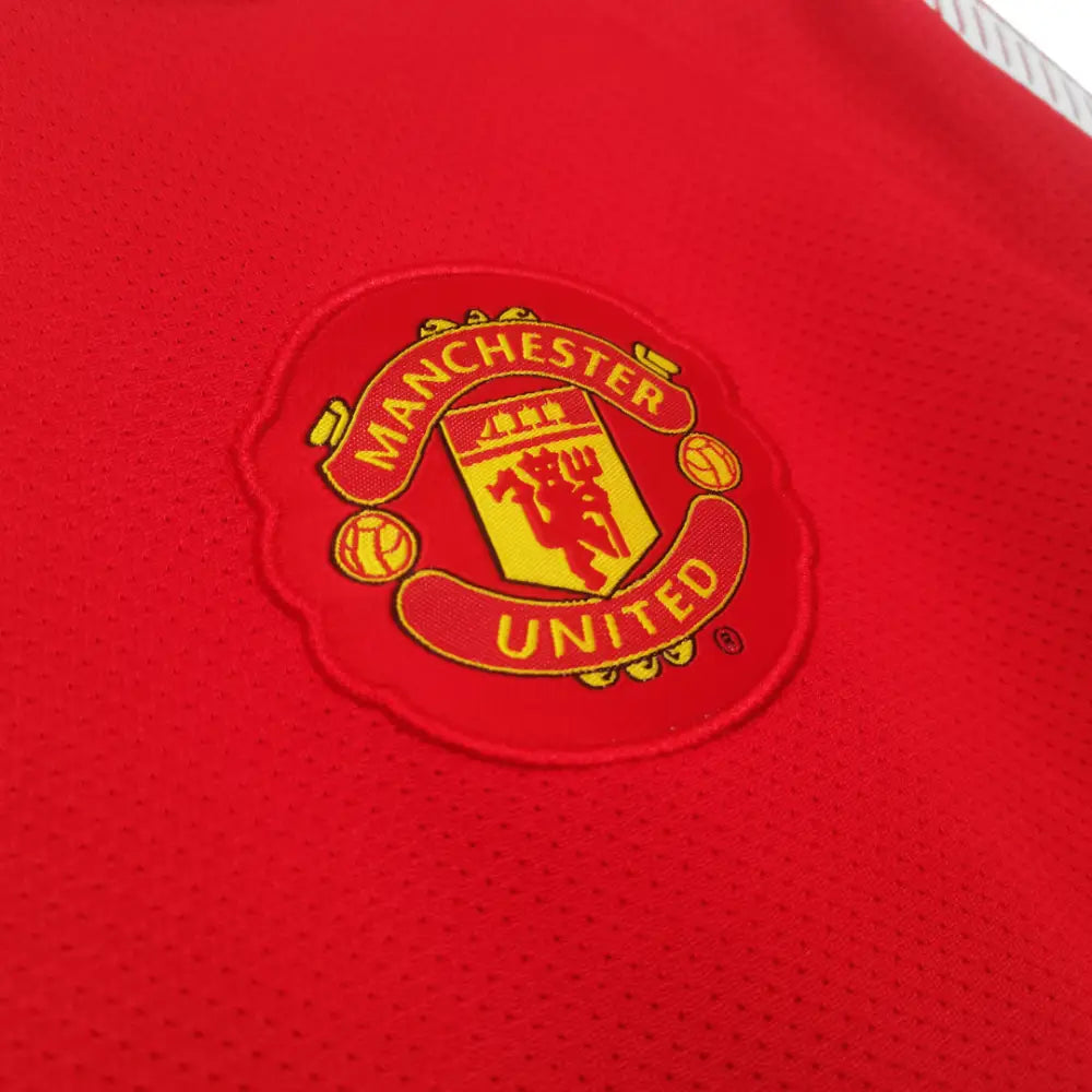 Camisa Retrô Manchester United Manga Longa 2010/11 Home Camisas de Futebol