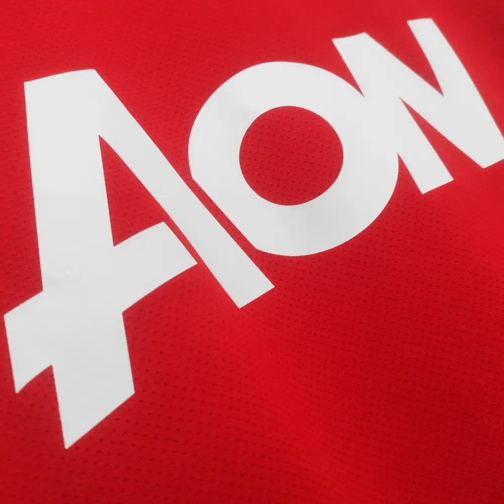 Camisa Retrô Manchester United Manga Longa 2010/11 Home Camisas de Futebol