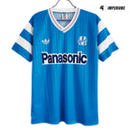 Camisa Retrô Olympique de Marseille 1990 Away Camisas de Futebol