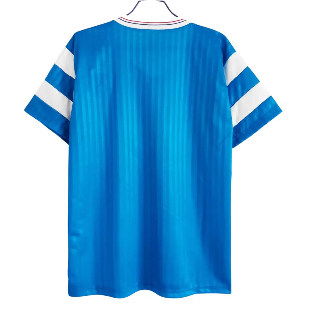 Camisa Retrô Olympique de Marseille 1990 Away Camisas de Futebol
