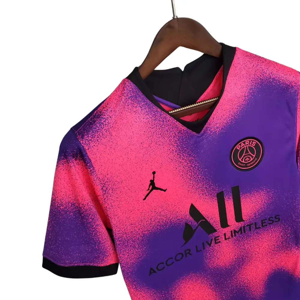 Camisa Retrô Paris Saint Germain 2020/21 Quarta Camisas de Futebol