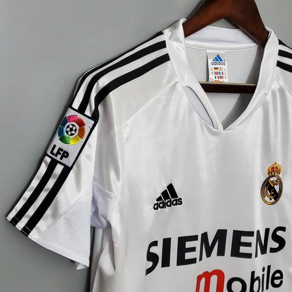 Camisa Retrô Real Madrid 2004/05 Home Camisas de Futebol